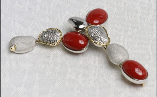 海の秘宝珊瑚：ブローチZ - 高知県宿毛市｜ふるさとチョイス