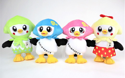 いかずきんズファミリー ぬいぐるみセット 八戸市 マスコット キャラクター 青森県八戸市 ふるさと納税 ふるさとチョイス