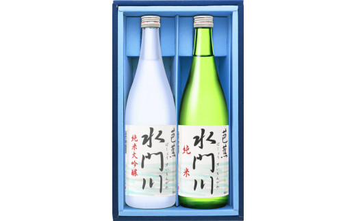 女性杜氏が醸す酒「芭蕉水門川」純米大吟醸酒・純米酒のみくらべセット