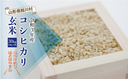 あなたにおすすめの商品 玄米 令和3年山形県産コシヒカリ30kg - 米