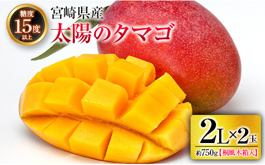 33【宮崎県産】マンゴー (完熟マンゴー) 3Lサイズ 9玉入 - 果物