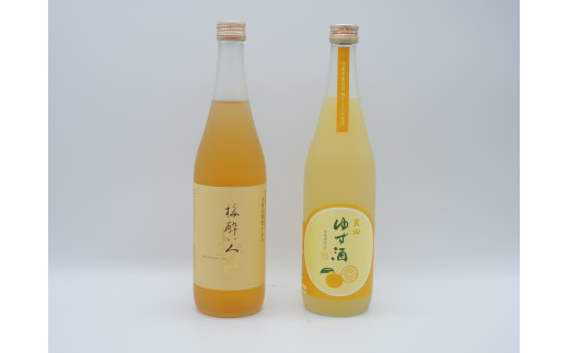 佐賀の蔵元 梅酒＆ゆず酒セット 720ml×2本《良酒 佐嘉蔵屋》 - 佐賀県