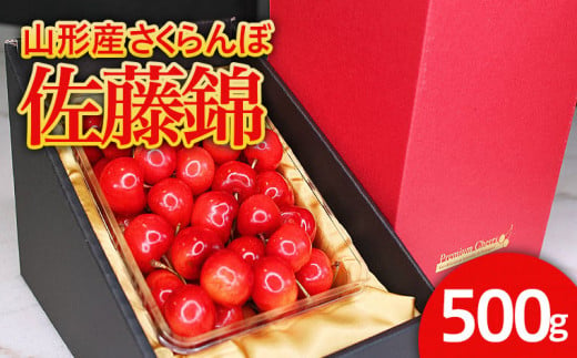 ☆旬大粒☆山形産 さくらんぼ 佐藤錦 2L 500g 【令和6年産先行予約