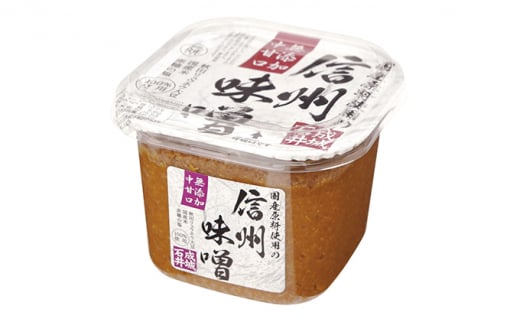 成城石井 国産原料使用の信州味噌 750g×6パック [№5915-0832] - 長野県