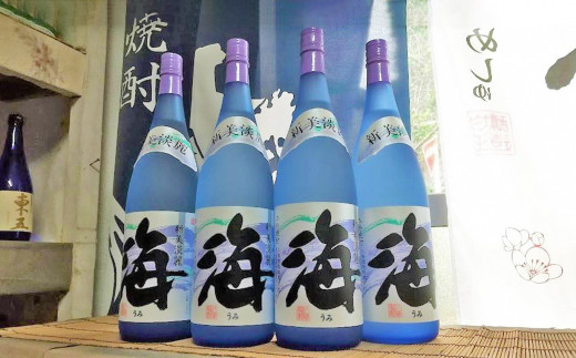 1579 芋焼酎『海』1800ml×４本[7200ml] - 鹿児島県鹿屋市｜ふるさと