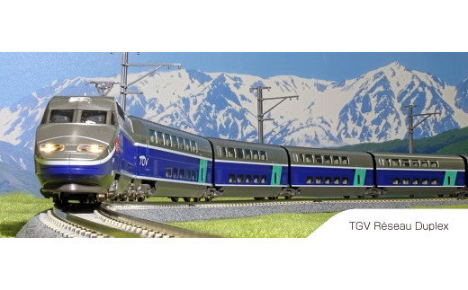 J011-21 Nゲージ[フランス版新幹線「TGV Réseau Duplex」車両 