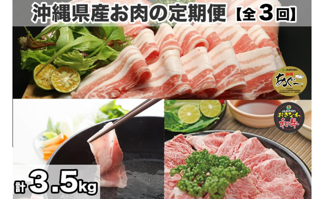 沖縄県産お肉の定期便（全3回） - 南城市南城市 | ふるさと納税 [ふるさとチョイス]