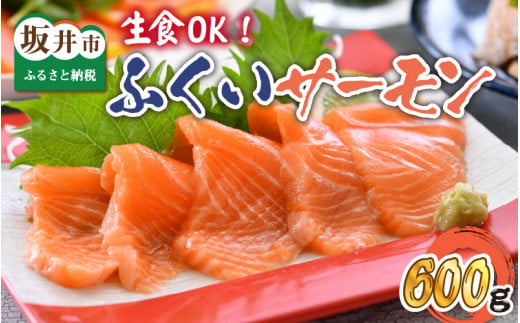 コロナ訳あり ふくいサーモン600g 刺身用 真空冷凍 0g 3パック A 7002 福井県坂井市 ふるさと納税 ふるさとチョイス