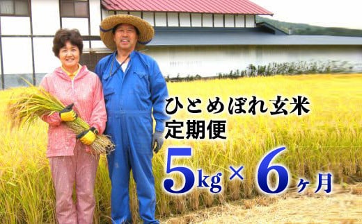 ≪令和6年産≫【6ヶ月定期便】減農薬栽培 ひとめぼれ 玄米 5kg 【1109】 - 岩手県花巻市｜ふるさとチョイス - ふるさと納税サイト