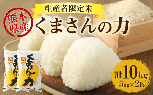 令和3年産】生産者限定米 熊本県産 くまさんの力 10kg お米 - 熊本県