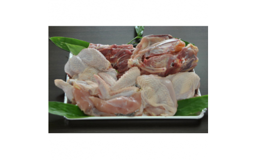 青森シャモロック (地鶏)軍鶏6食セット(もも肉、むね肉、ささみ、手羽