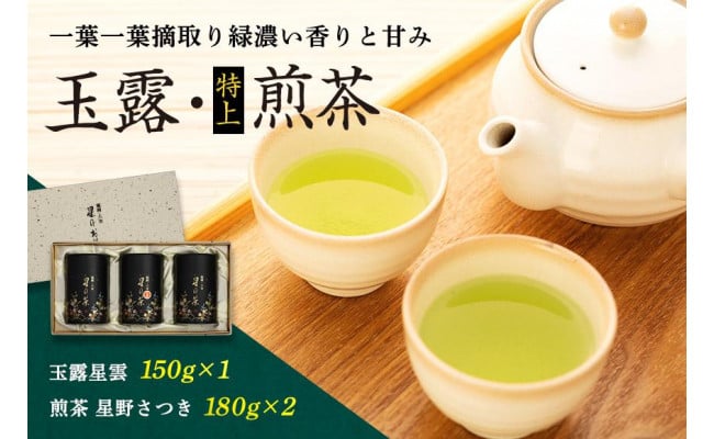 八女茶 玉露・特上煎茶オリジナル缶ギフト【一葉一葉摘取り緑濃い香りと甘み】 - 福岡県八女市｜ふるさとチョイス - ふるさと納税サイト