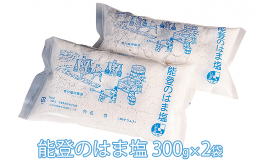 [№5984-0035]【7月出荷 数量限定20セット】能登のはま塩 300g×2袋