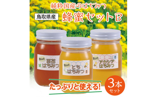 0162 蜂蜜セットB - 鳥取県鳥取市｜ふるさとチョイス - ふるさと納税サイト
