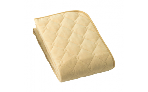 ふるさと納税 泉大津市 マイクロマティーク(R)使用　ファルベ敷きパッド　　グリーン　1枚　KZ22243　GR ふるさと納税 泉大津市 マイクロマティーク(R)使用 ファルベ毛布