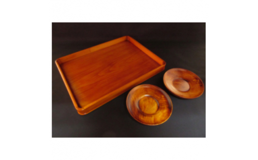 紅春慶 本漆器 茶托 コースター 5客セット 紅春慶 本漆器 茶托 コースター 5客セット