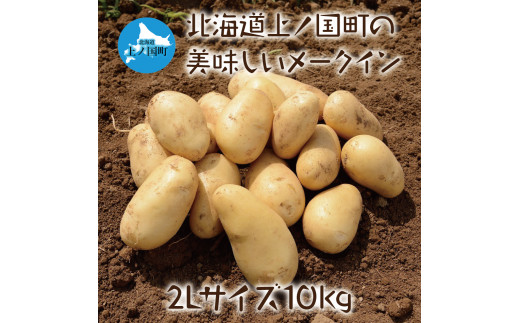 【北海道上ノ国町】北海道上ノ国町 おいしい馬鈴薯「メークイン」２Lサイズ10kg