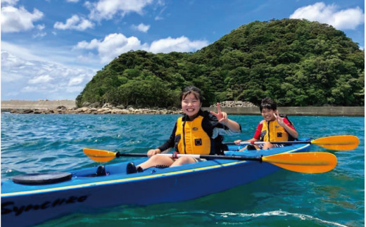 シーカヤック体験 稲積島コース(1名様分) ※年中開催 - 和歌山県すさみ