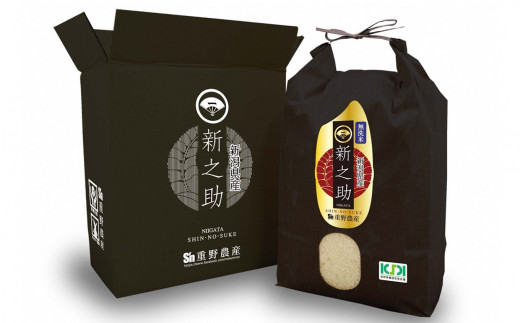 新潟県産新之助無洗米5㎏×2袋（令和6年産）