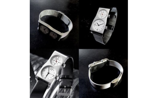 DIFFUL 自動巻き時計 デュアルタイム 腕時計 ｸｵｰﾂ式＞五十嵐 威暢 DUAL TIME 12+24（ﾃﾞｭｱﾙﾀｲﾑ