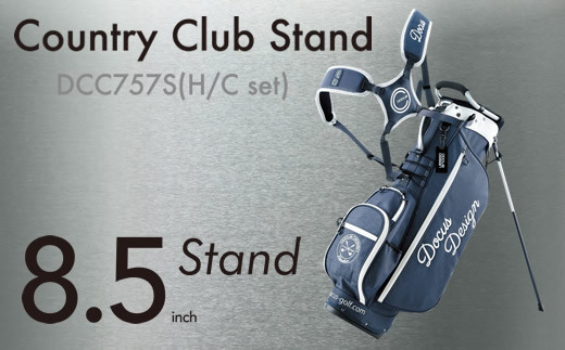 CZ48_Country Club Stand 8.5 DCC757S (ヘッドカバーセット) ネイビー