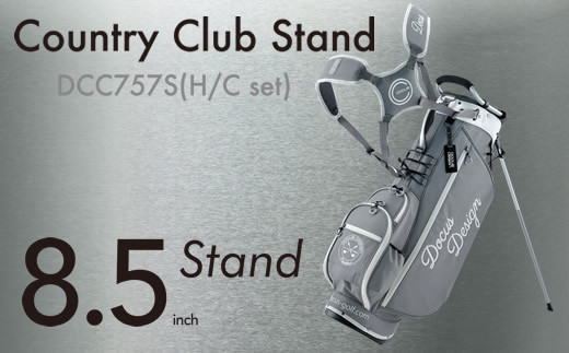 CZ46_Country Club Stand 8.5 DCC757 ライトグレー／ホワイト | ゴルフ