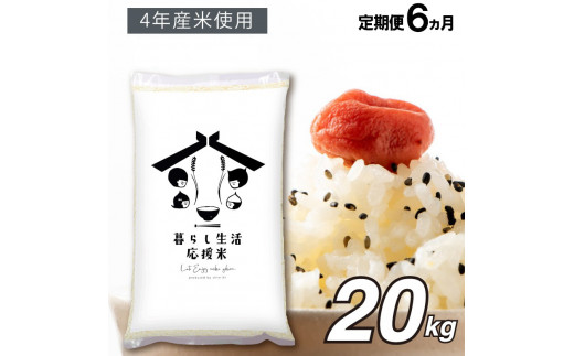 米20Kg送料無料（全国対応）熊本県産 - 米/穀物