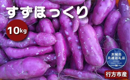 さつまいも すずほっくり 10kg なめらか食感 甘い 焼き芋 ねっとり 