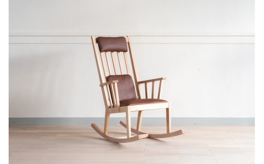 〈北の住まい設計社〉M-Chair Rocking_MA-0904 （エムチェア