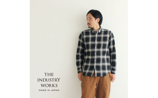 播州織メンズシャツ「THE INDUSTRY WORKS」（1着）【TIW_135】（36-2）