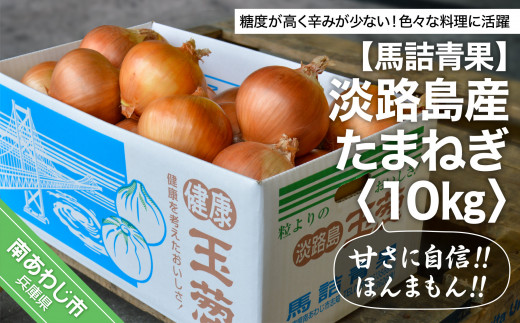 淡路島の青果屋】淡路島産たまねぎ 10kg 甘さに自信!!ほんまもん
