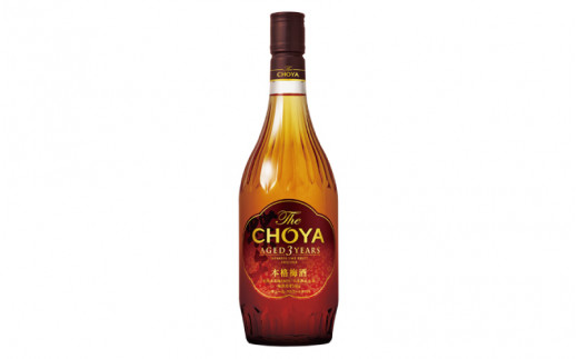 チョーヤ 梅酒 Choya Aged 3 Years 7ml 梅酒 梅 ウメ お酒 リキュール 酒 紀州 和歌山 Choya 国産 和歌山県すさみ町 ふるさとチョイス ふるさと納税サイト