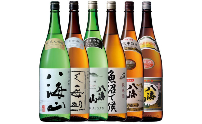 八海山 清酒・特別本醸造・純米・純米吟醸・大吟醸・純米大吟醸 1800ml×6本セット - 新潟県南魚沼市｜ふるさとチョイス - ふるさと納税サイト