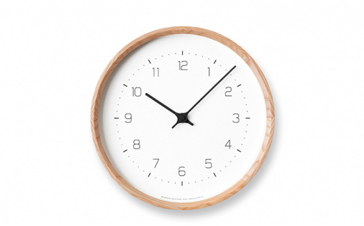 NEUT wall clock / ナチュラル（KK22-09 NT）[№5616-1201] - 富山県高岡市｜ふるさとチョイス - ふるさと納税 サイト