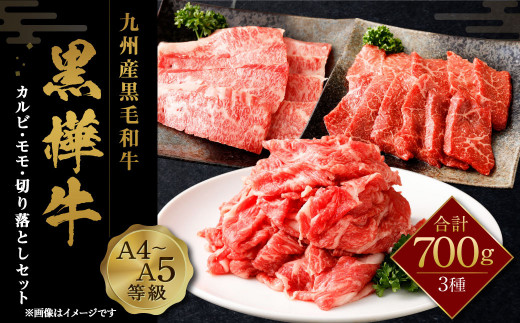 九州産黒毛和牛 杉本本店 黒樺牛 A4～A5等級 焼き肉用 カルビ・モモ