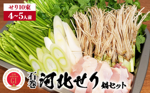 発送日限定】せり鍋 セット 4-5人前 せり 長ねぎ パックご飯 スープ 鶏肉 セリ セリ鍋 河北せり 野菜 鍋 - 宮城県石巻市｜ふるさとチョイス  - ふるさと納税サイト