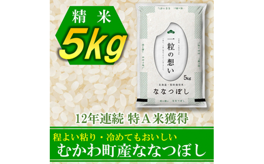 ふるさと納税 北海道 むかわ町 ＜令和5年産＞12年連続特A受賞米!北海道