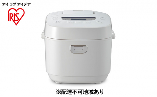 炊飯器 5.5合 アイリスオーヤマ RC-MEA50-W ホワイト ご飯 白米 無洗米