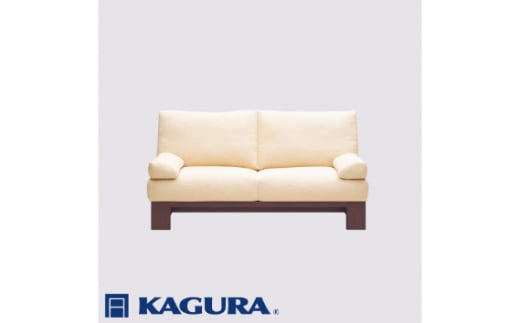 家具蔵 KAGURA 2Pアームレスソファ モデルノ ウォールナット材 家具 ソファー 2人掛け sofa リビングソファー 木材 無垢材 職人  手作業 天然木 高級木材 無添加 安全 ジャパニーズモダン 高級家具 熟練 無着色 おしゃれ 天然木無垢材 温もり シンプル 洗練 - 茨城県常陸  ...