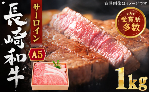 受賞歴多数！】長崎和牛 サーロイン ステーキ 約1.0kg【焼肉おがわ