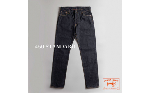 450-STANDARD W30インチ ジーンズ 岡山デニム 内田縫製