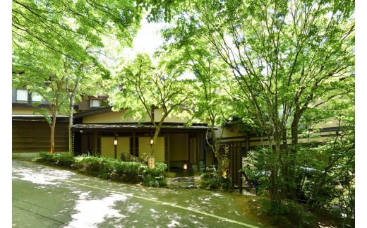 楽気ハウス那須 宿泊券(ペア無料) /1泊2食付き（那須高原の宿山水閣  