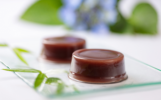 十勝小豆の水ようかん「あずきの雫」12個入り【B47】 - 北海道音更町