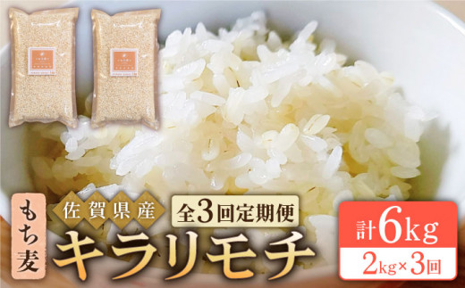 【プチプチのもち麦】キラリモチ 2kg ( 1kg×2袋 ) 【大塚米穀店