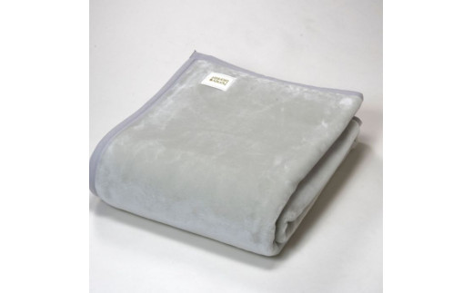 日本製 吸湿発熱 アクリル毛布 シングルサイズ 140×200cm ブルー シンプル カラー 軽量 ふんわり あったか 秋冬向け  丸洗いOK（FQ013-SJ）