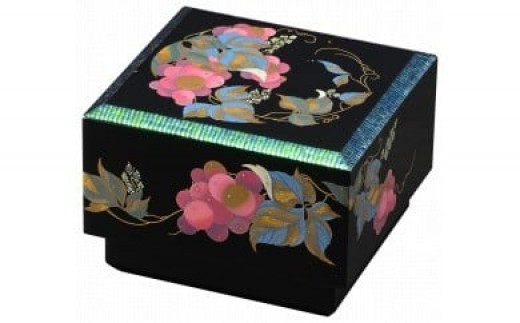 輪島塗 桜沈金宝石箱 1152 輪島塗 宝石箱／溜塗／桜沈金 | 輪島塗 加藤漆器