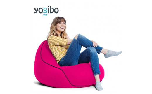 M355-3 Yogibo Lounger(ヨギボー ラウンジャー)ピンク 2週間程度で発送 - 福岡県宮若市｜ふるさとチョイス - ふるさと納税サイト