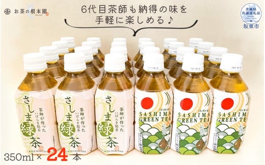 お茶の根本園 さしま茶ペットボトル［緑茶］（茨城県共通返礼品・坂東