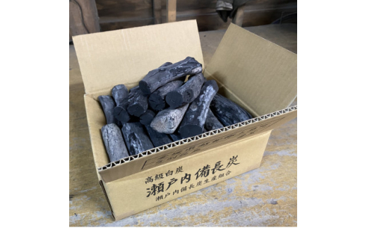 ベトナム備長炭B1切中丸（２箱×15ＫG） ベトナム備長炭B1切中丸（2箱×15KG） とりあい