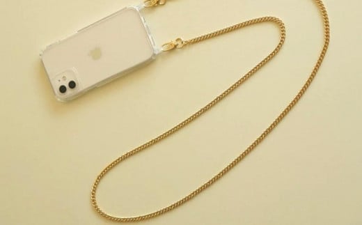 ふるさと納税 小物 東京都 渋谷区  Cherieオリジナルスマートフォンショルダー smartphone shoulder - yurve ／ gold Cherieオリジナルスマートフォンショルダー] smartphone